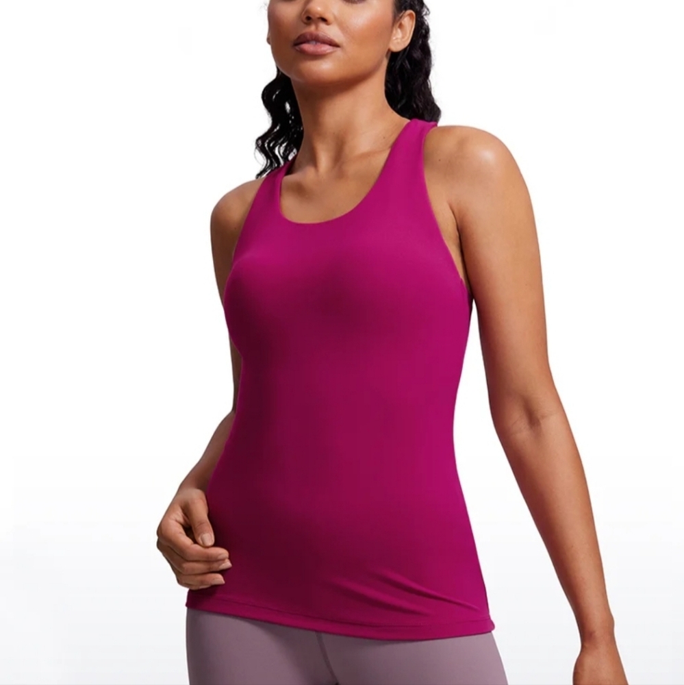 CRZ Yoga Magenta Tank Top